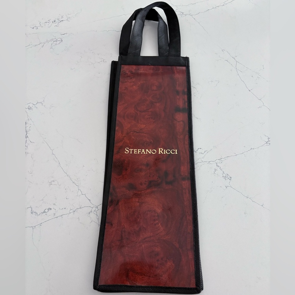 Stefano Ricci Necktie Bag 25,5” X 6,5”  X 5” EUC Italian Luxury Gift Storage